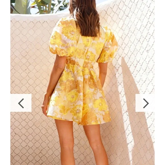 Brocade mini dress - Picture 2 of 5